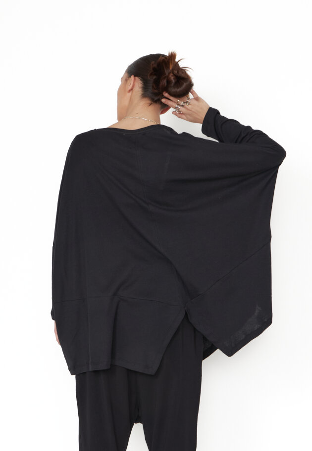 Sort Aarhus - Oversize bluse
