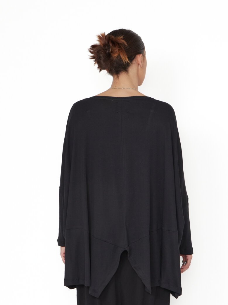 Sort Aarhus - Oversize blouse