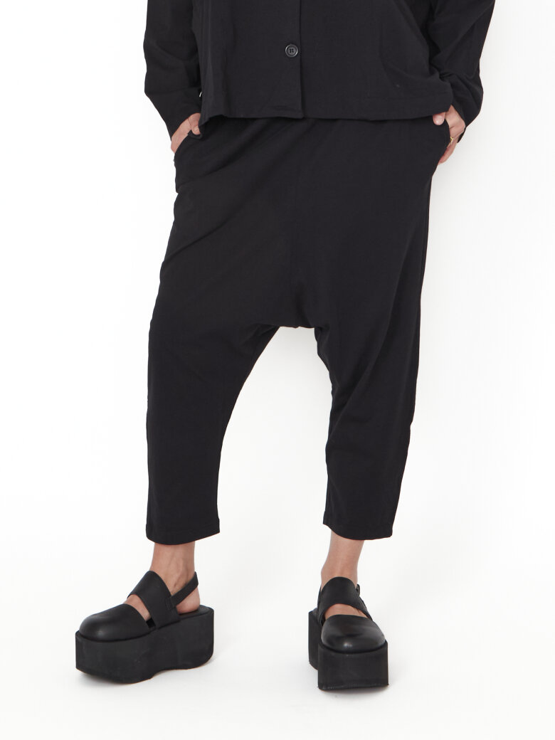Sort Aarhus - Baggy pants with pockets