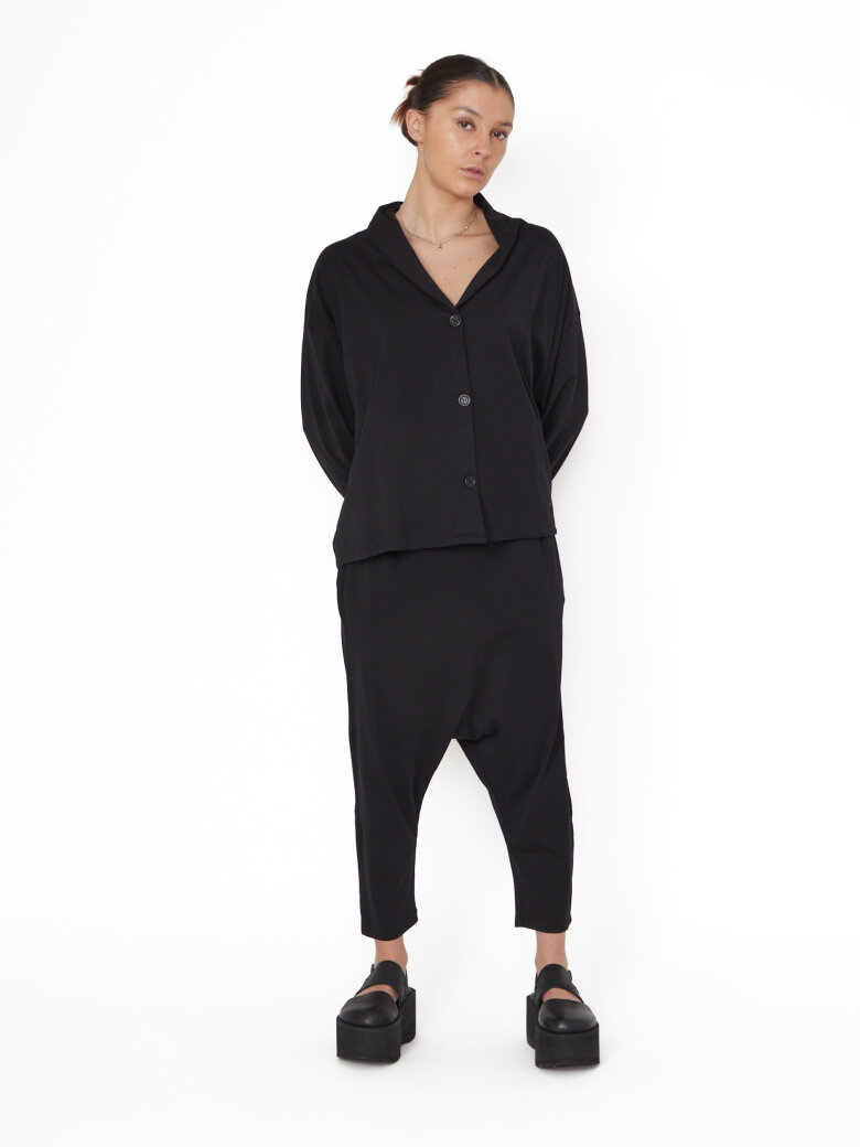 Sort Aarhus - Baggy pants with pockets