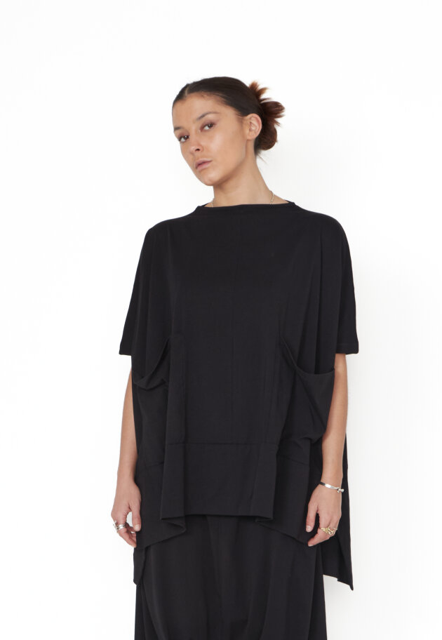 Sort Aarhus - Forudbestilling! Oversize t-shirt med lommer