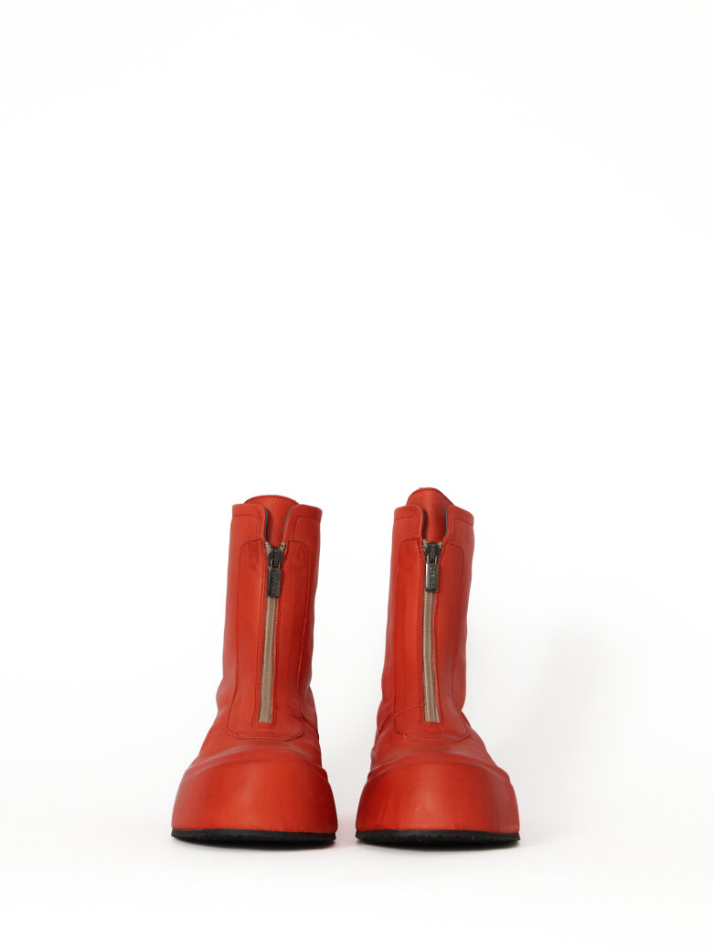 Støvle med front-lynlås