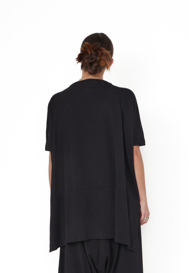 Sort Aarhus - Forudbestilling! Oversize t-shirt med lommer