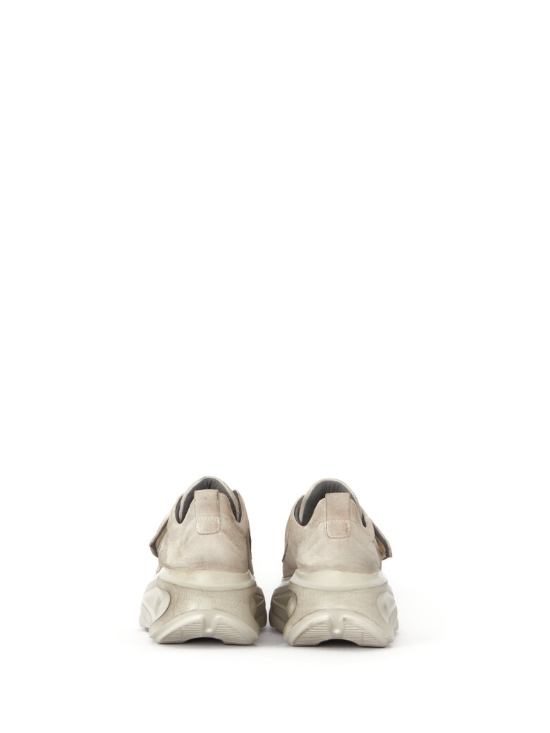 Lofina - Ruskindssko med velcro