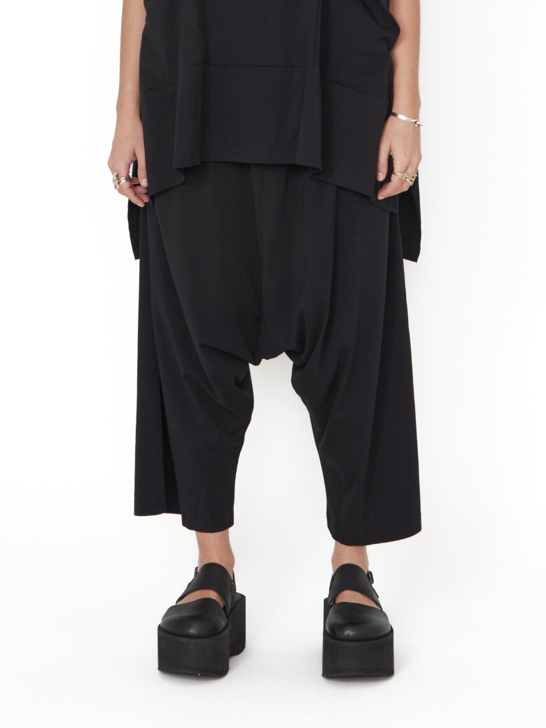 Sort Aarhus - Baggy wide pants 
