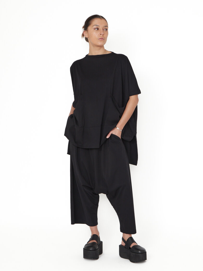 Sort Aarhus - Baggy wide pants 