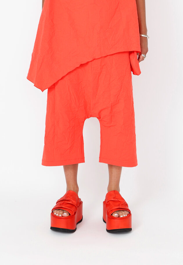 Sort Aarhus - Baggy pants with pockets and elastic waistband