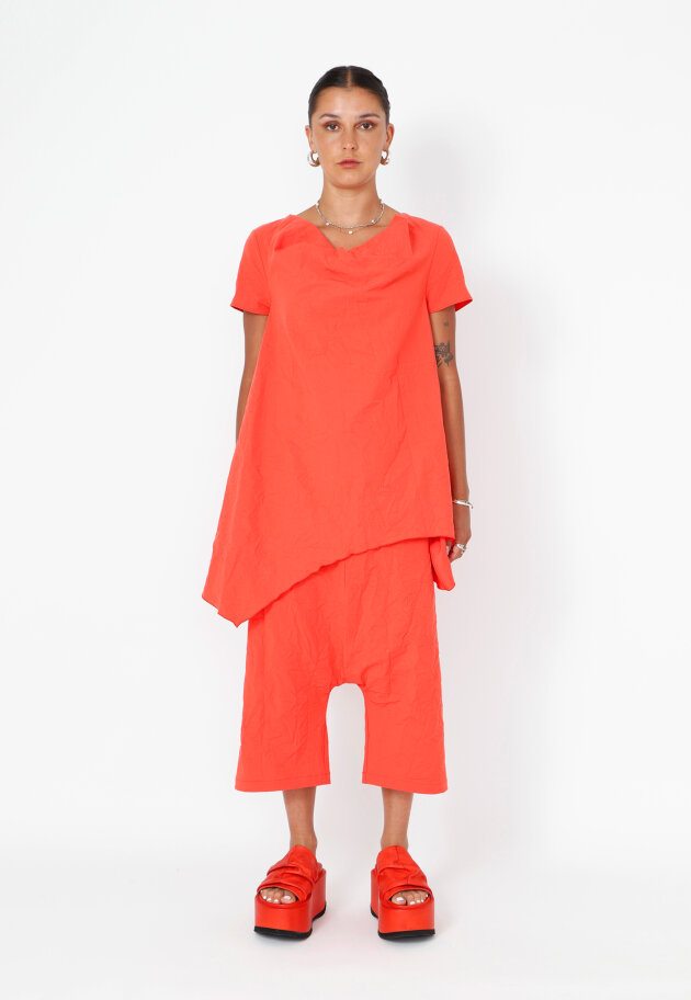 Sort Aarhus - Baggy pants with pockets and elastic waistband