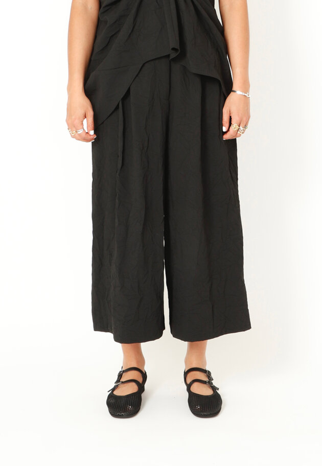 Sort Aarhus - Bukser med brede ben