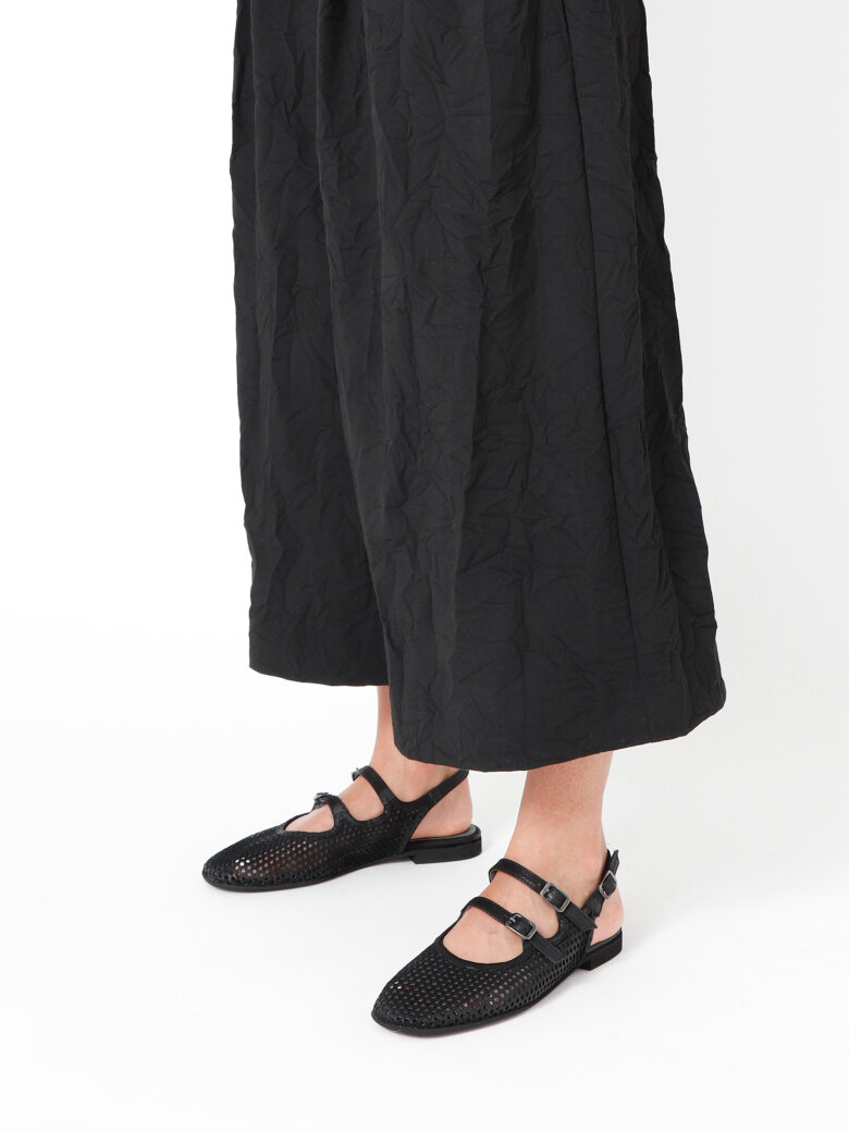 Sort Aarhus - Pants with wide legs