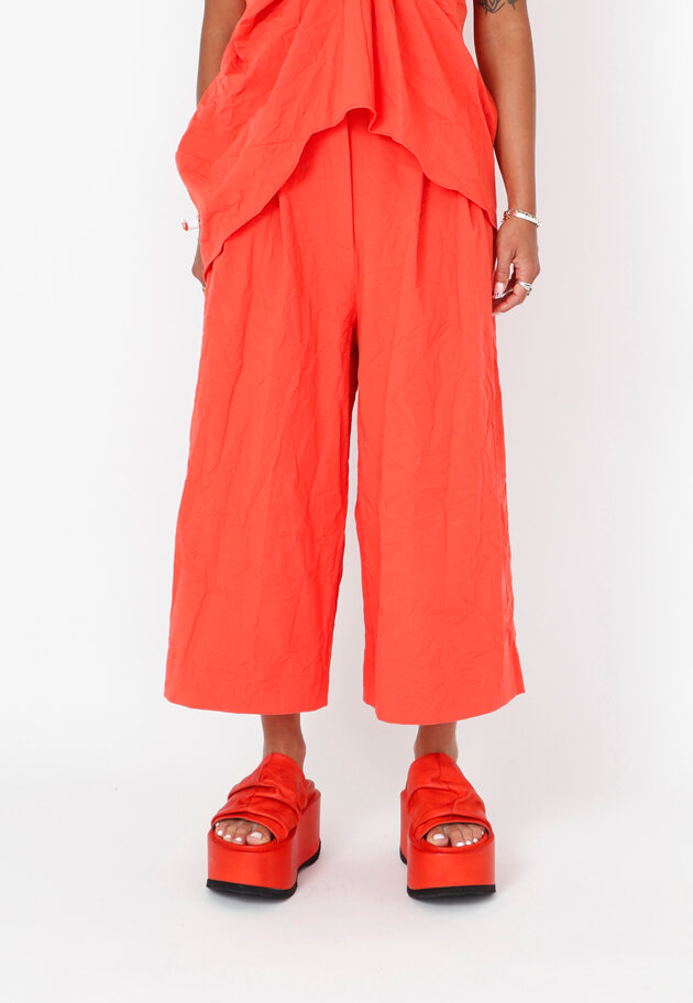 Sort Aarhus - Pants with wide legs