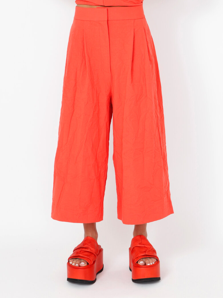 Sort Aarhus - Pants with wide legs