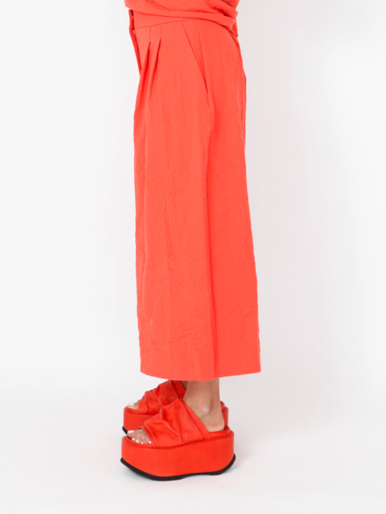 Sort Aarhus - Pants with wide legs