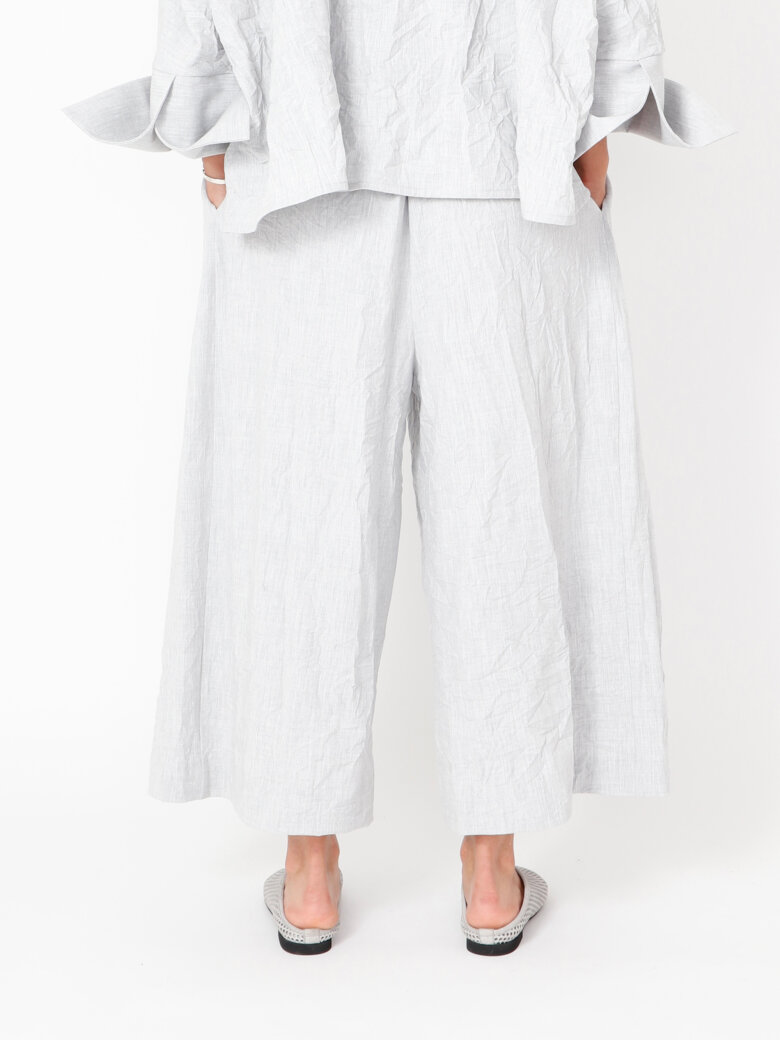 Sort Aarhus - Pants with wide legs