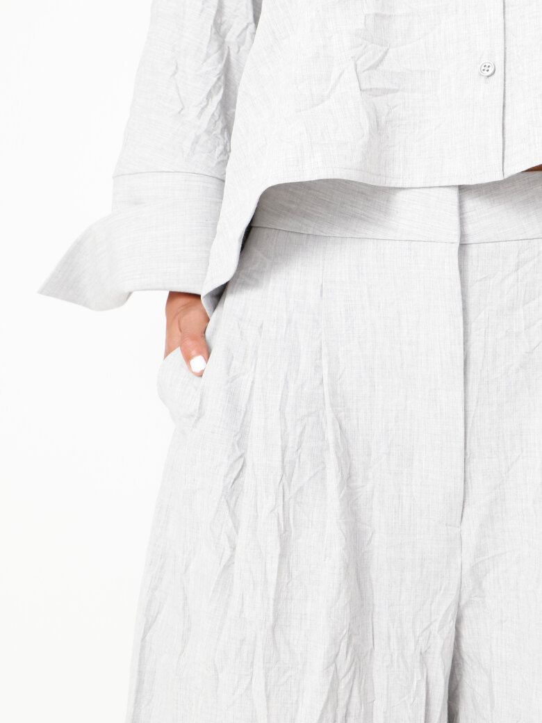 Sort Aarhus - Pants with wide legs