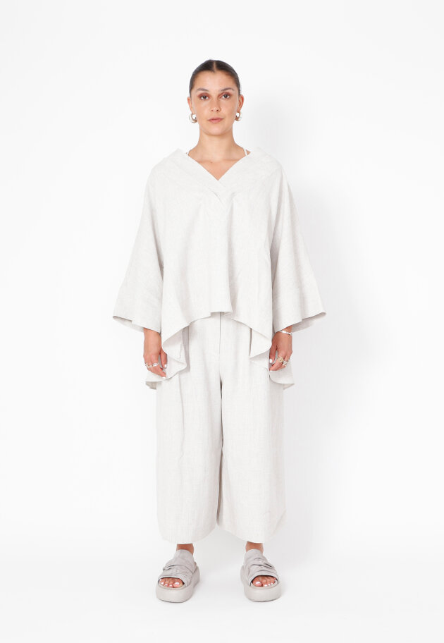 Sort Aarhus - Pants with wide legs