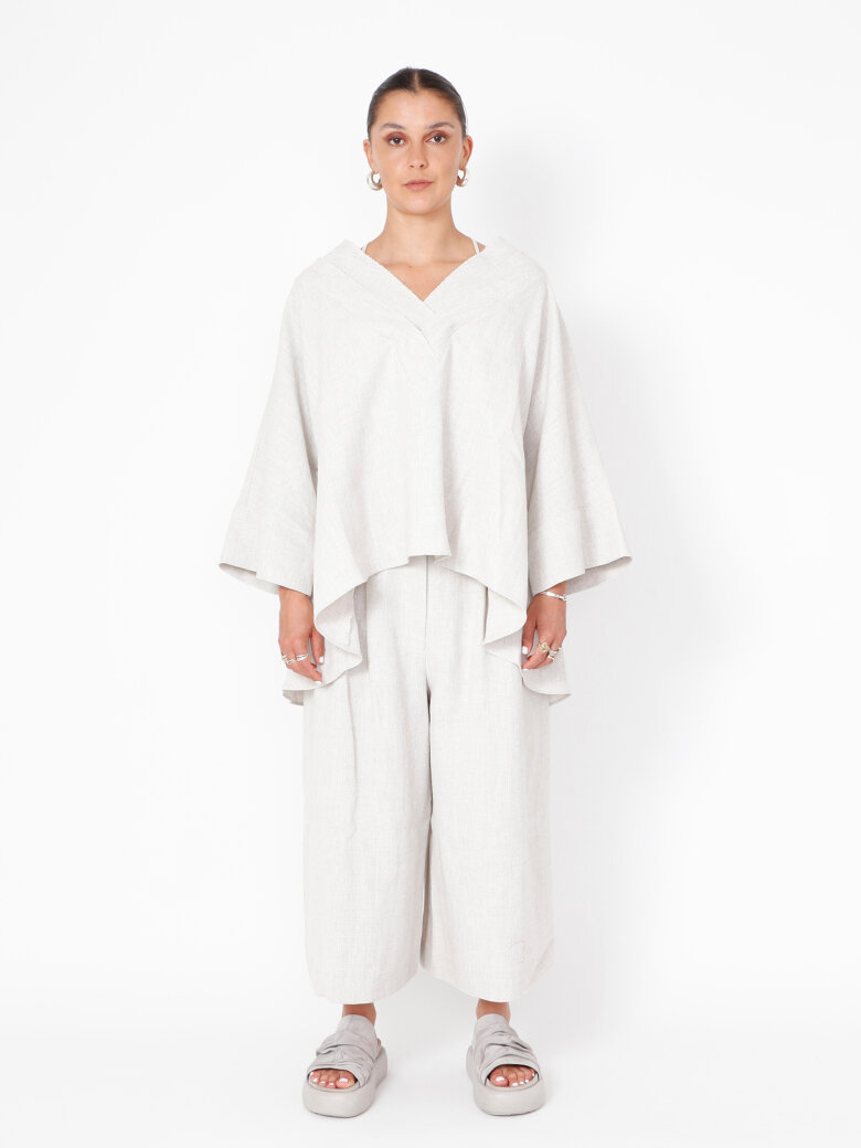 Sort Aarhus - Pants with wide legs