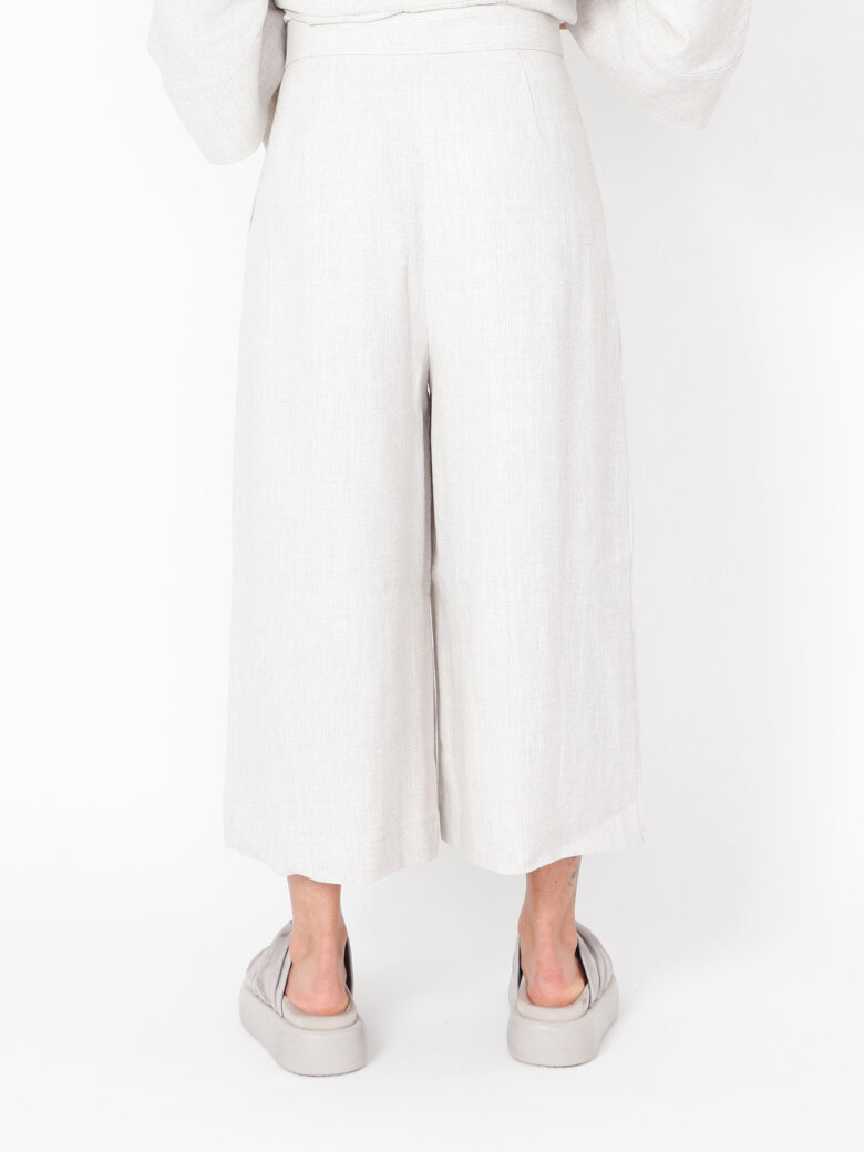 Sort Aarhus - Pants with wide legs