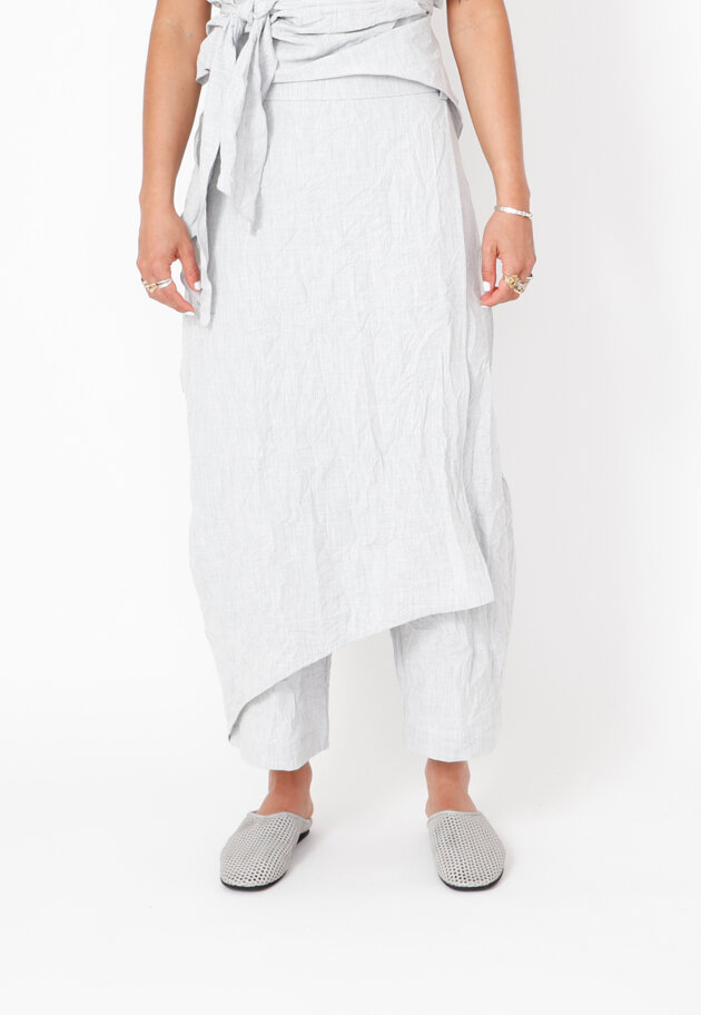 Sort Aarhus - Baggy skort with side zip