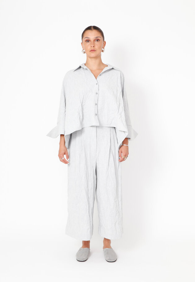 Sort Aarhus - Boxy shirt with buttons and pockets