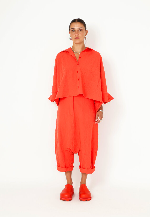 Sort Aarhus - Boxy shirt with buttons and pockets