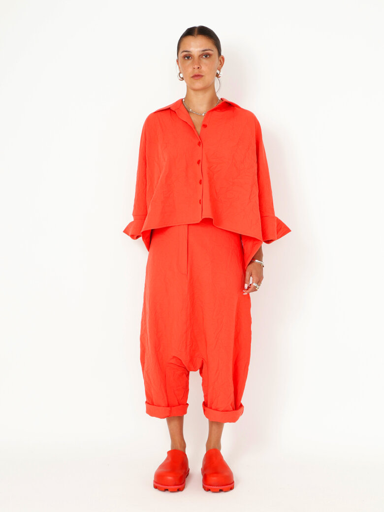 Sort Aarhus - Boxy shirt with buttons and pockets