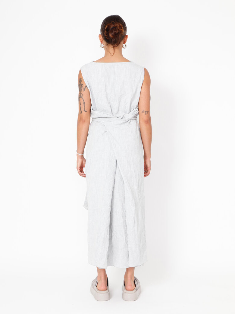 Sort Aarhus - Dress with waist tie