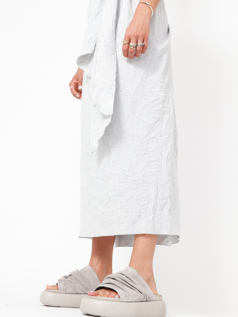 Sort Aarhus - Dress with waist tie