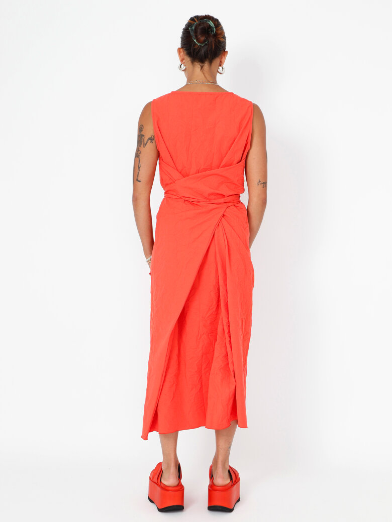 Sort Aarhus - Dress with waist tie