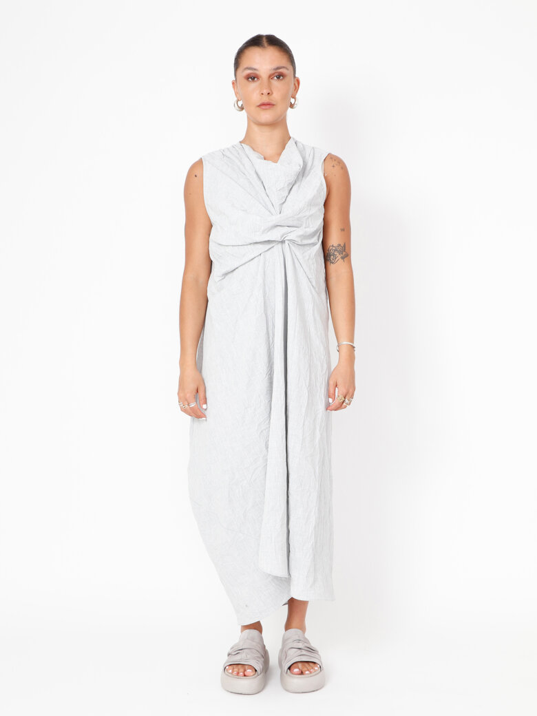Sort Aarhus - Wrinked long dress