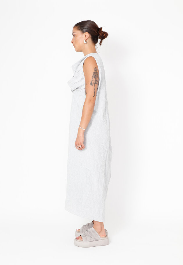 Sort Aarhus - Wrinked long dress