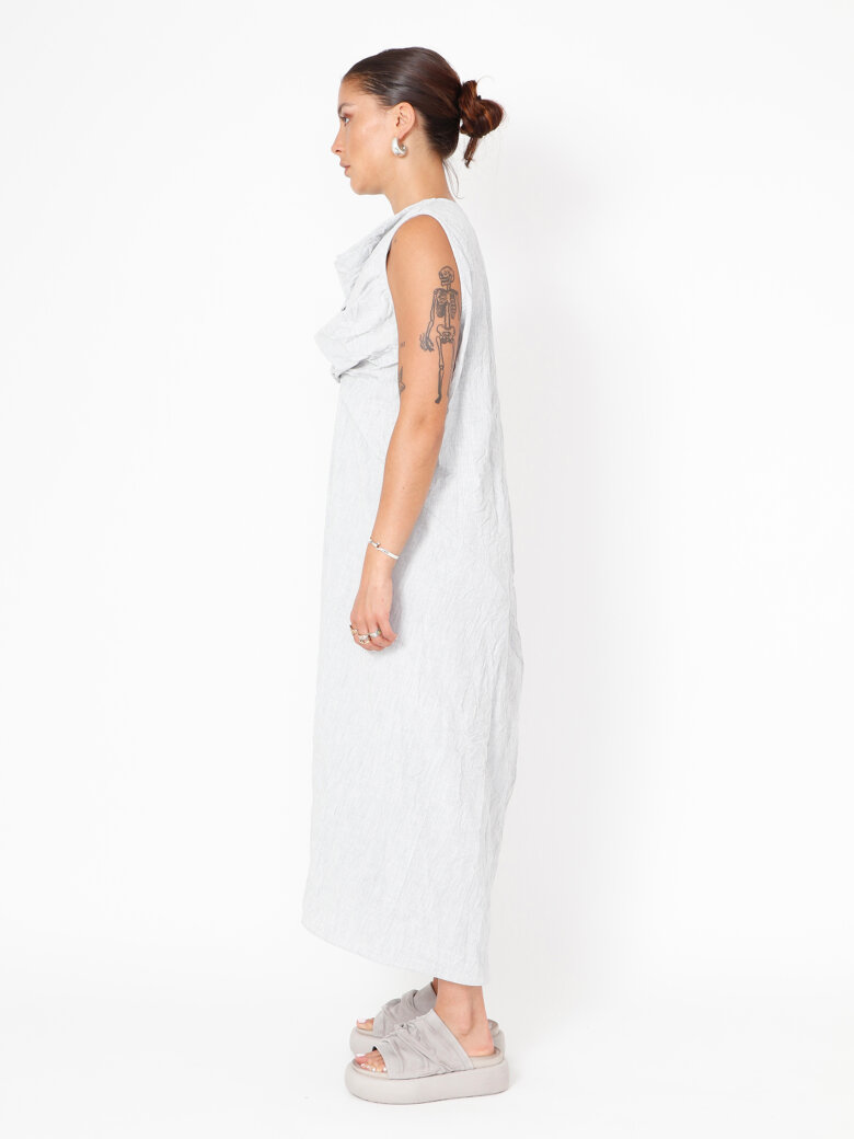 Sort Aarhus - Wrinked long dress