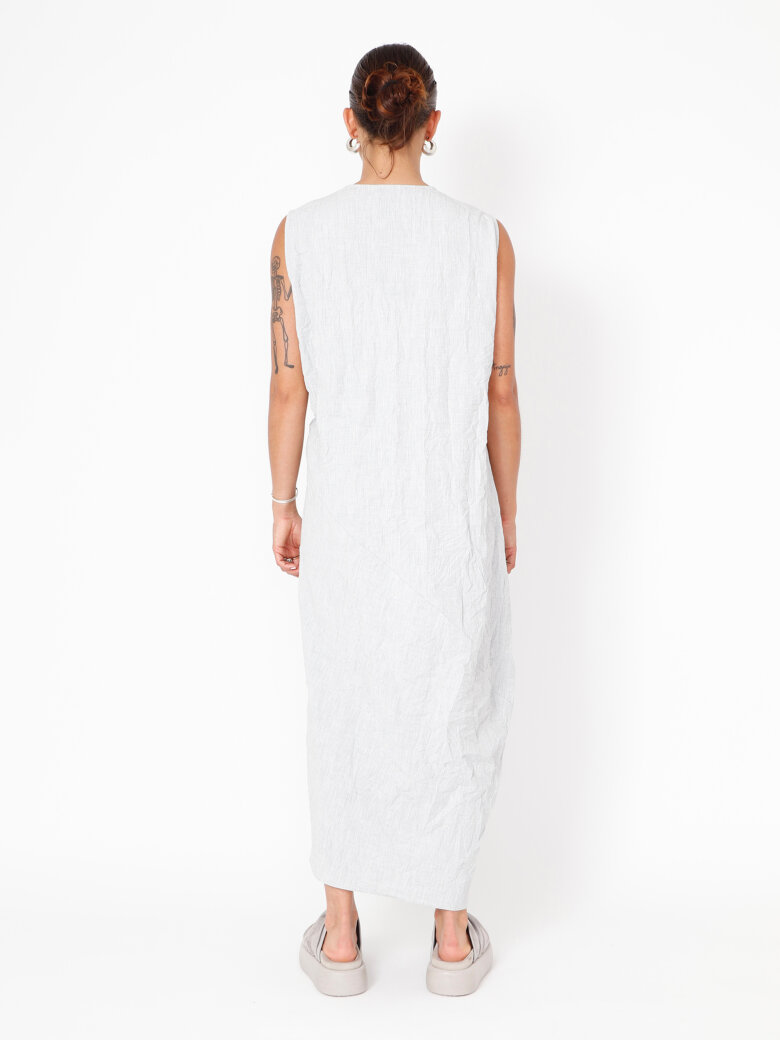 Sort Aarhus - Wrinked long dress