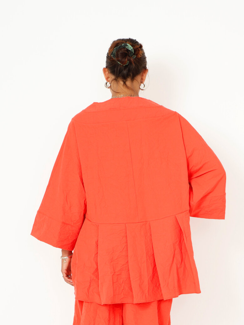 Sort Aarhus - Oversized shirt with wide sleeves