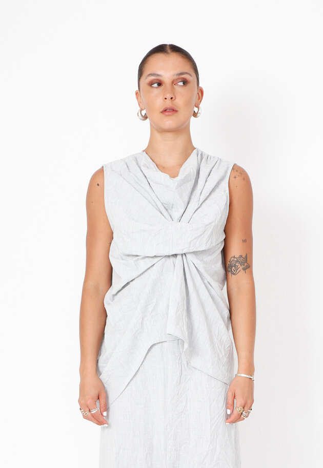 Sort Aarhus - Wrinked top