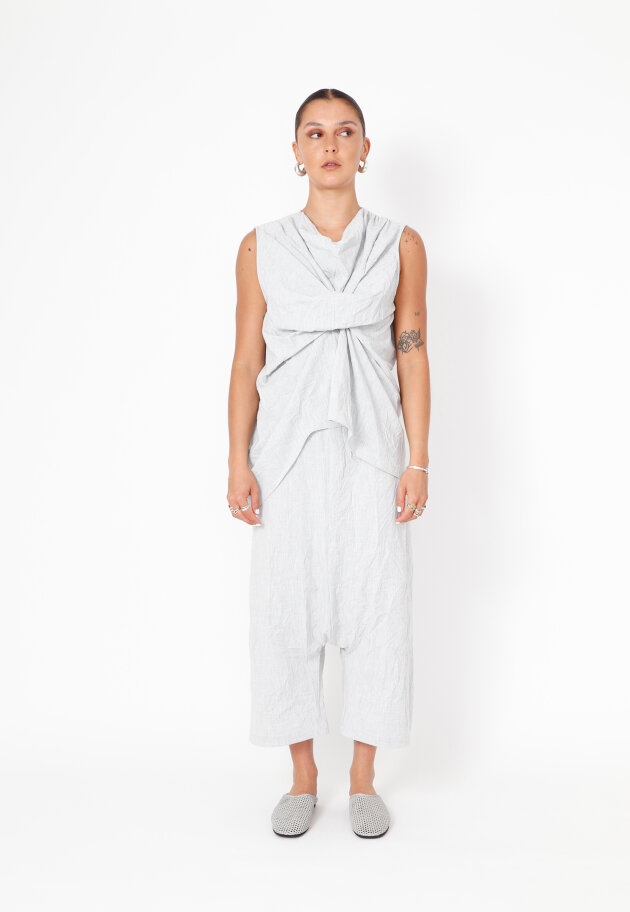 Sort Aarhus - Top med rynk