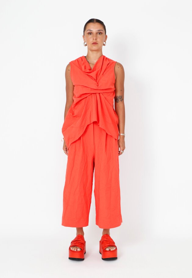 Sort Aarhus - Wrinked top