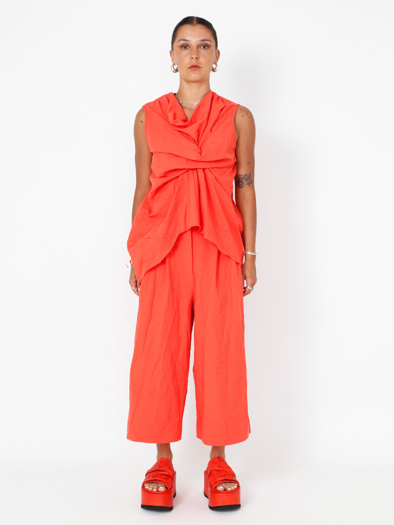 Sort Aarhus - Wrinked top