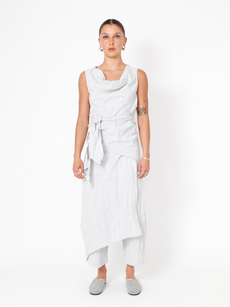 Sort Aarhus - Top with waist tie