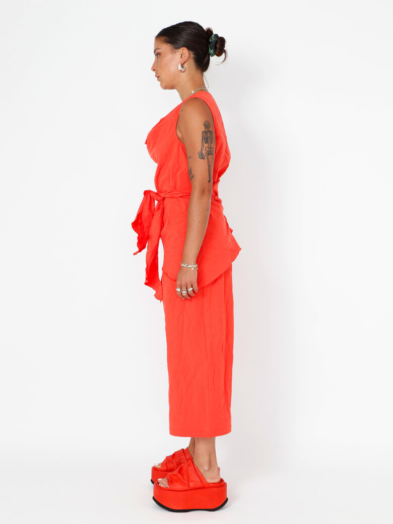 Sort Aarhus - Top with waist tie