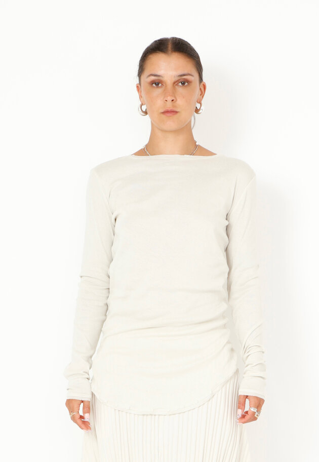 Sort Aarhus - Long-sleeved blouse