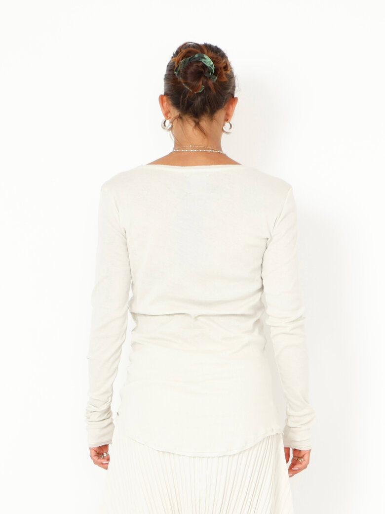 Sort Aarhus - Long-sleeved blouse