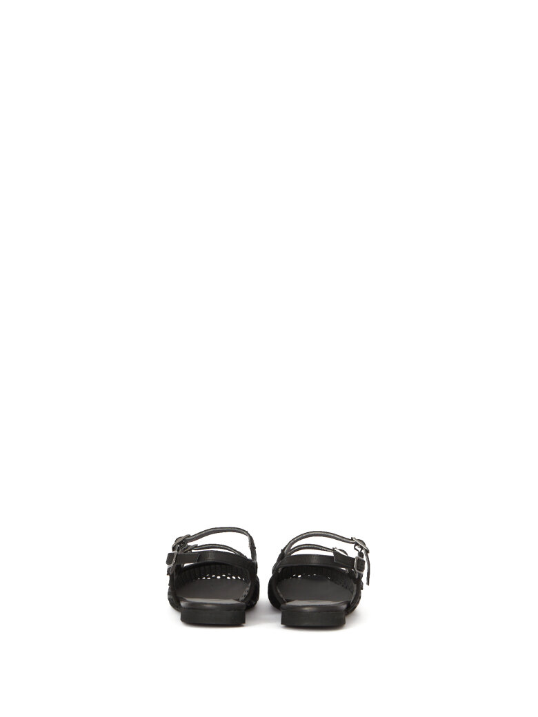 Sort Aarhus - Pre order! Feminine shoe with buckles