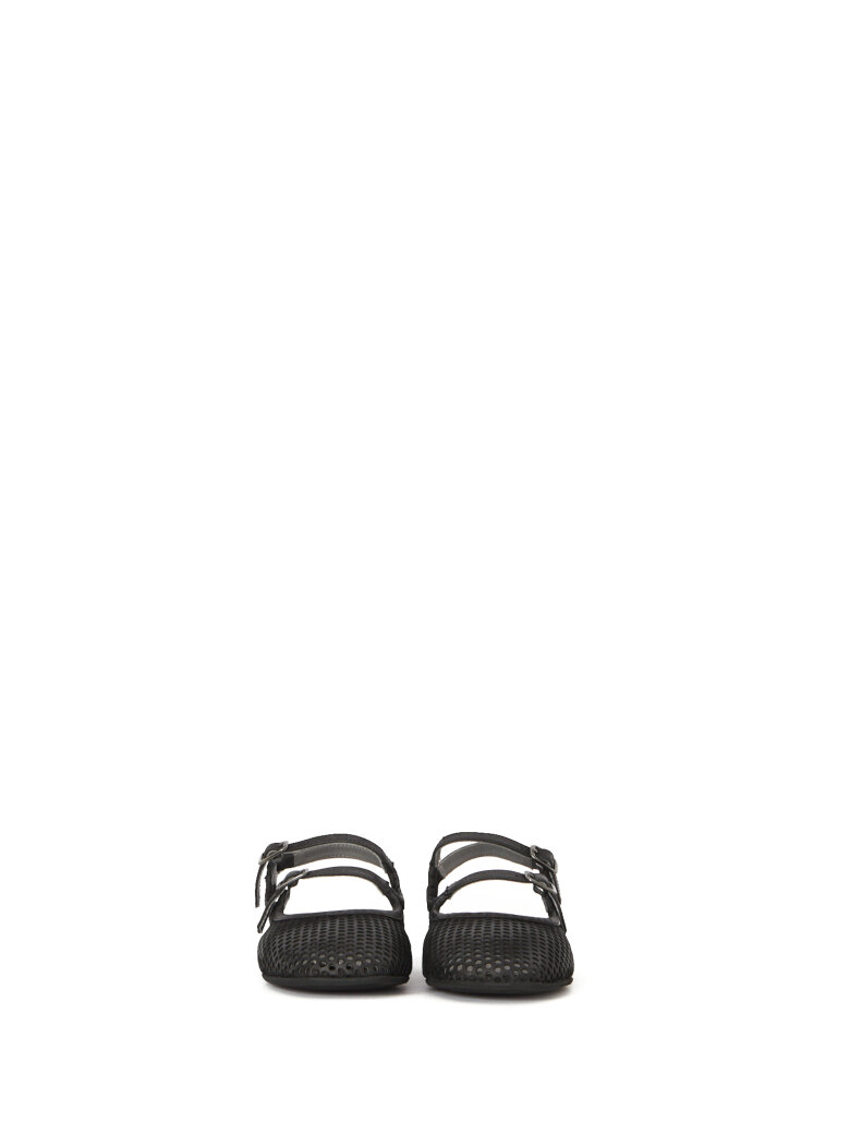 Sort Aarhus - Pre order! Feminine shoe with buckles