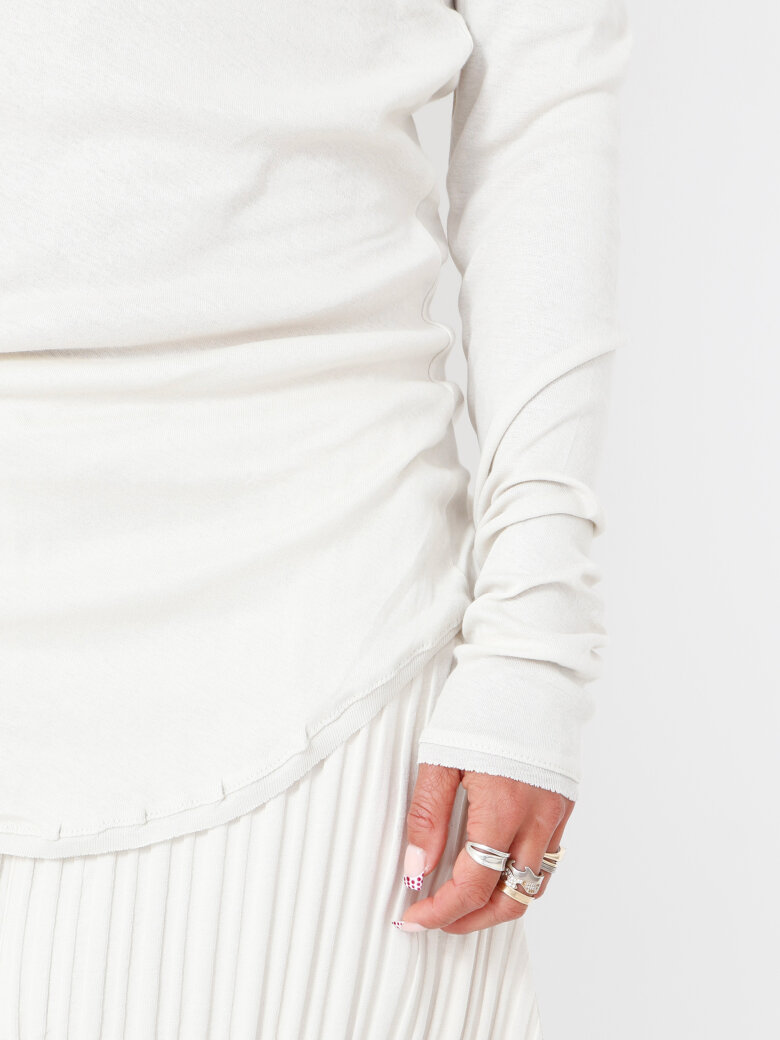 Sort Aarhus - Long-sleeved blouse
