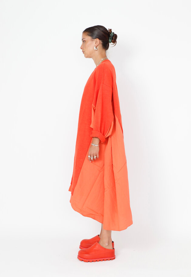 Sort Aarhus - Oversized strikkjole