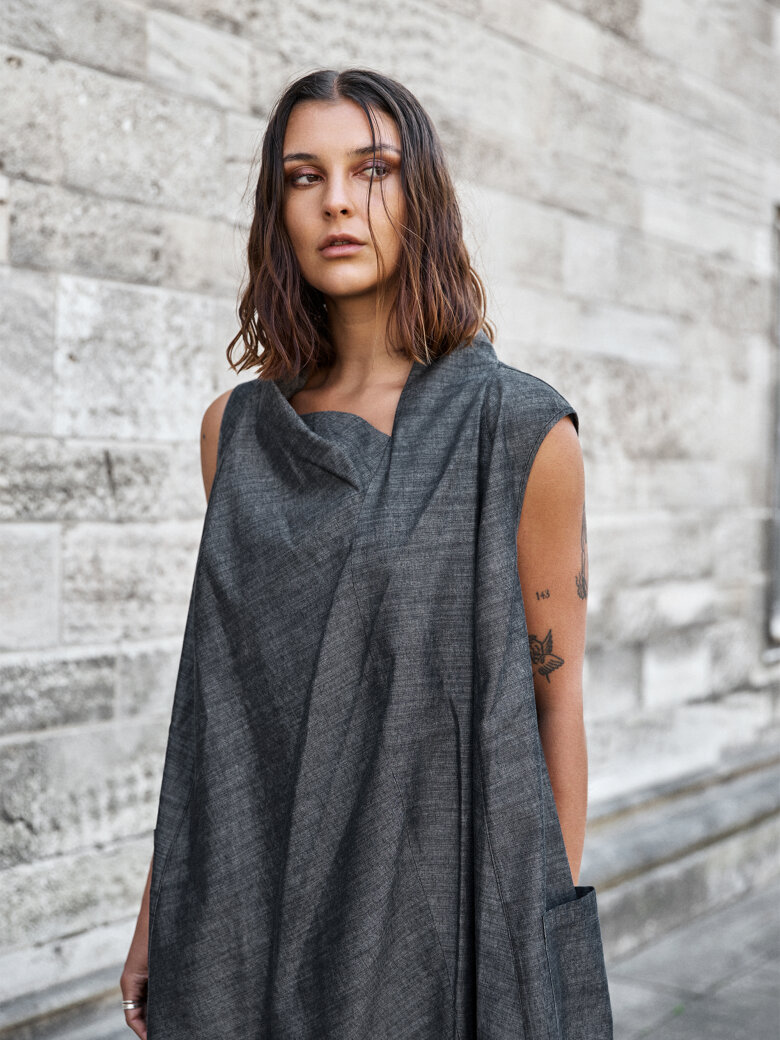 Sort Aarhus - Dress with pockets