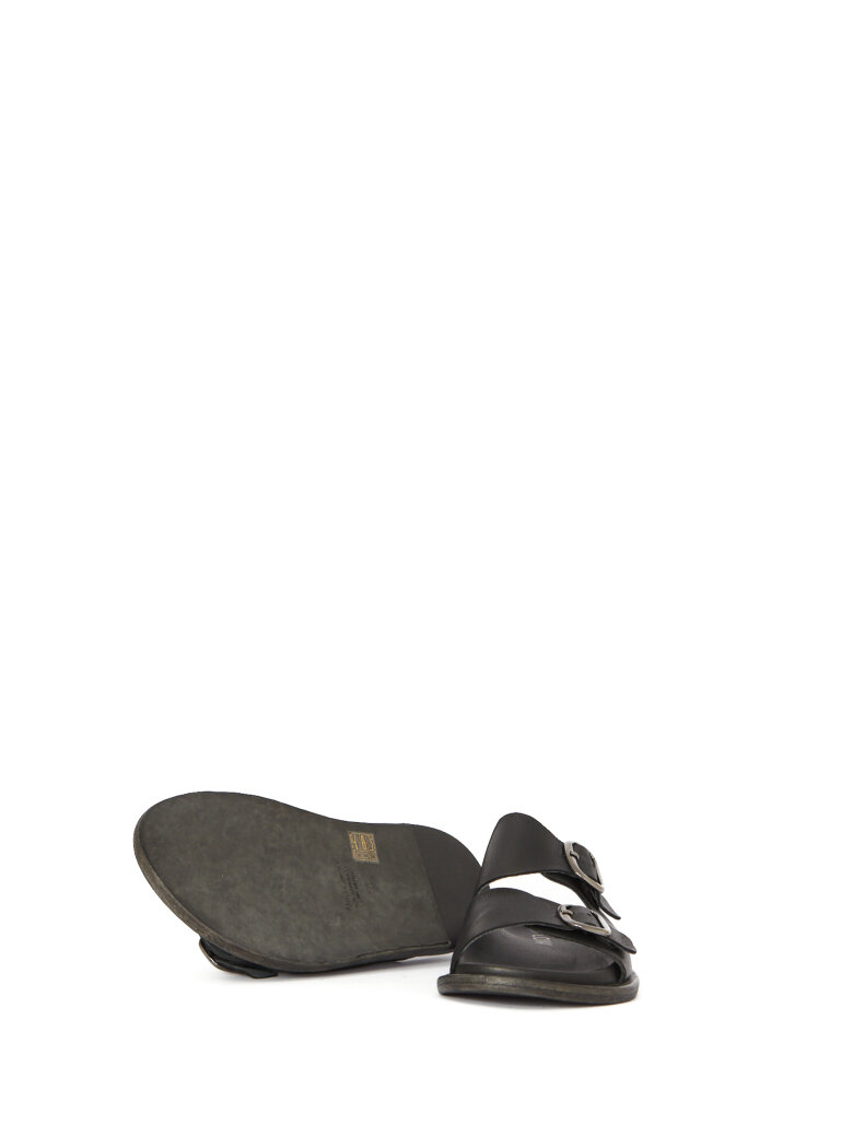 Lofina - Sandal with buckles and a leather sole