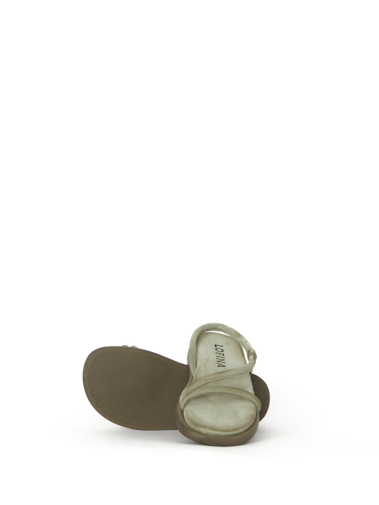 Lofina - Minimalistic and modern sandal in suede