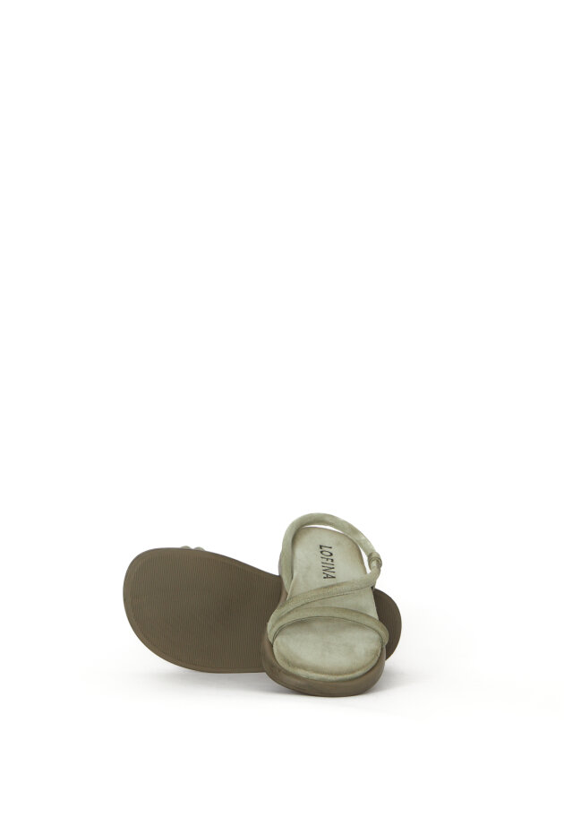 Lofina - Minimalistisk og moderne sandal i ruskind